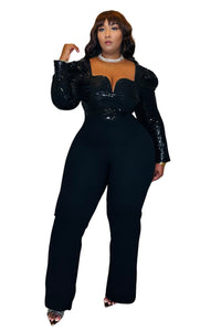 Gala Goddess Sequin Jumpsuit Pre Order Ships 9/15
