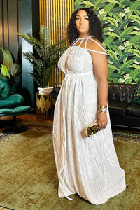 Garden Goddess Rope Maxi Dress