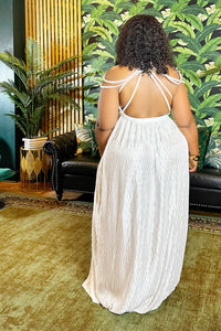 Garden Goddess Rope Maxi Dress
