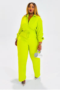Highlighter Hustle Set Lime