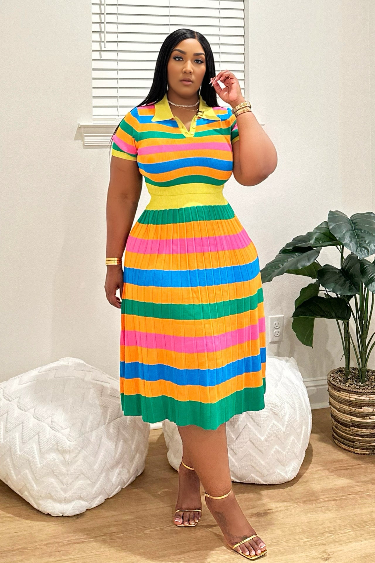 Yacht Club Multicolor Stripe Set