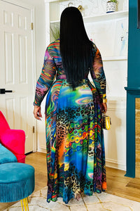 Wild Intent Multi Print Coverup Set