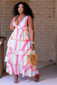 Brunchin w the Girls Dress - Kalexis Kouture 