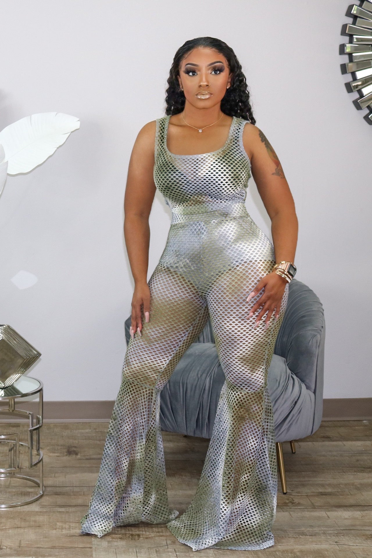 Mesh Around Set - Kalexis Kouture 