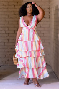 Brunchin w the Girls Dress - Kalexis Kouture 